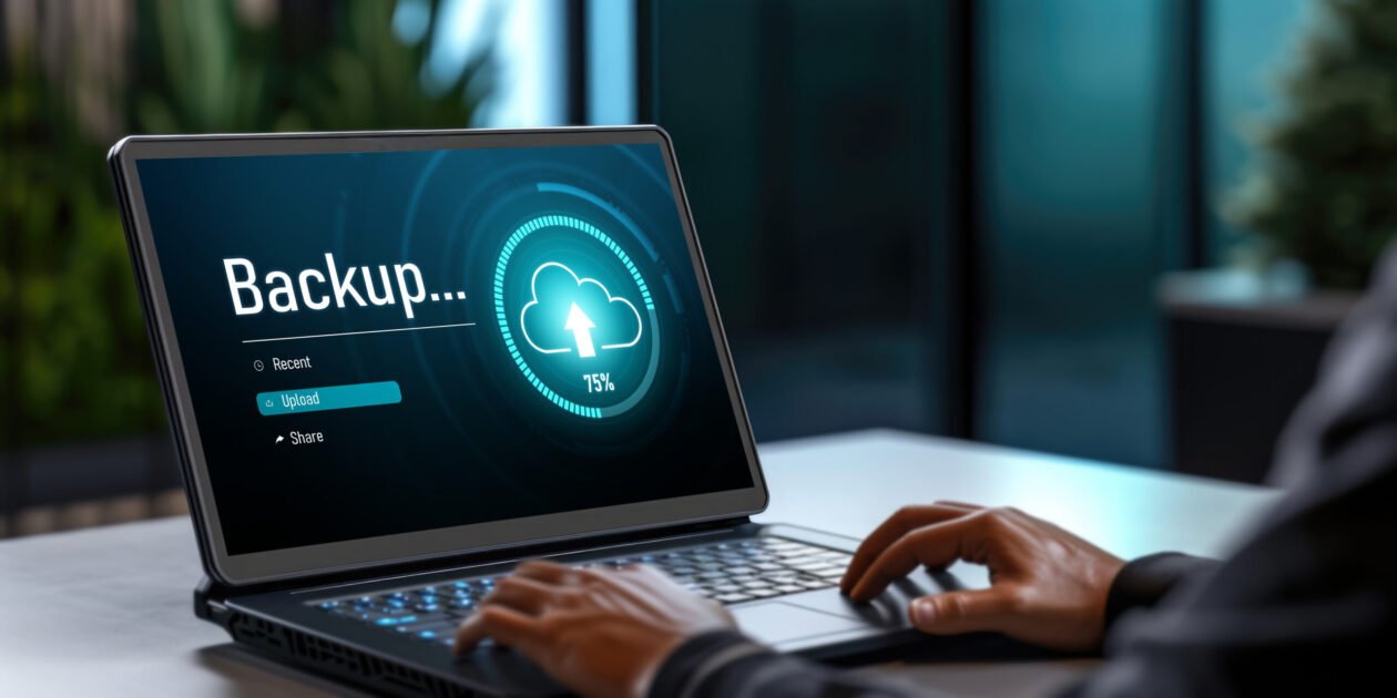 Ransomware Protection & Immutable Backup 1 Backup Storage Data Internet Technology Business concept brisk